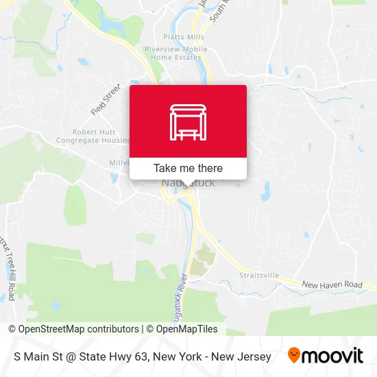 S Main St @ State Hwy 63 map