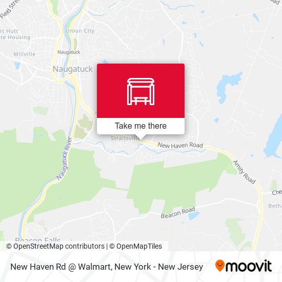 Mapa de New Haven Rd @ Walmart
