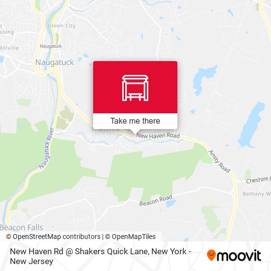 New Haven Rd @ Shakers Quick Lane map