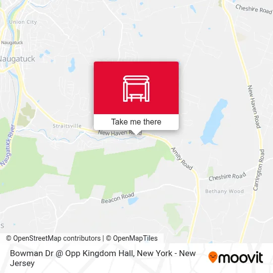 Bowman Dr @ Opp Kingdom Hall map