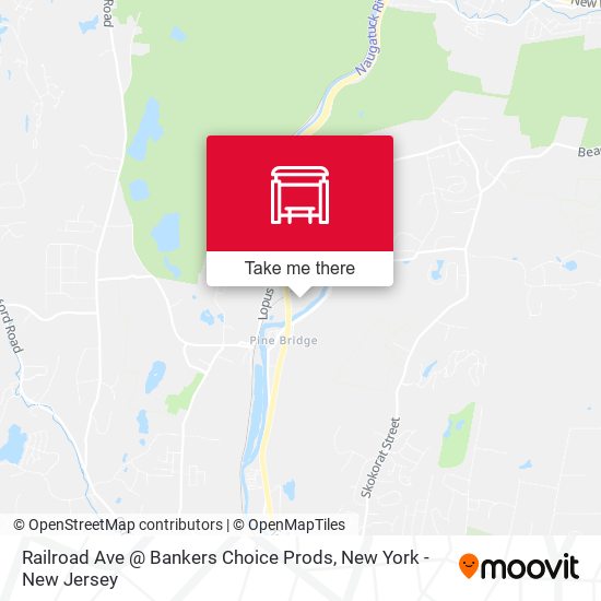 Railroad Ave @ Bankers Choice Prods map