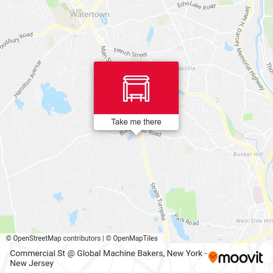 Commercial St @ Global Machine Bakers map