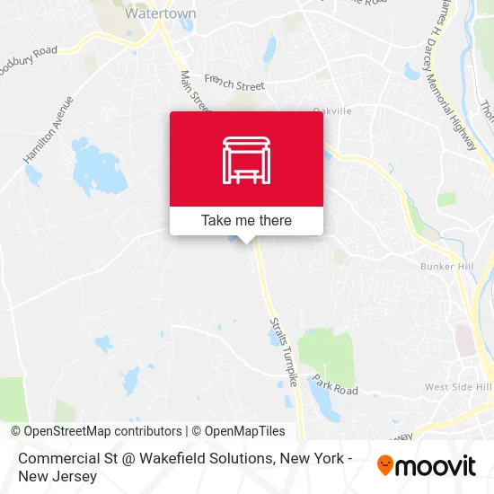 Commercial St @ Wakefield Solutions map