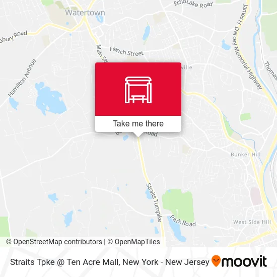 Straits Tpke @ Ten Acre Mall map