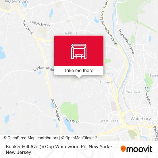 Bunker Hill Ave @ Opp Whitewood Rd map