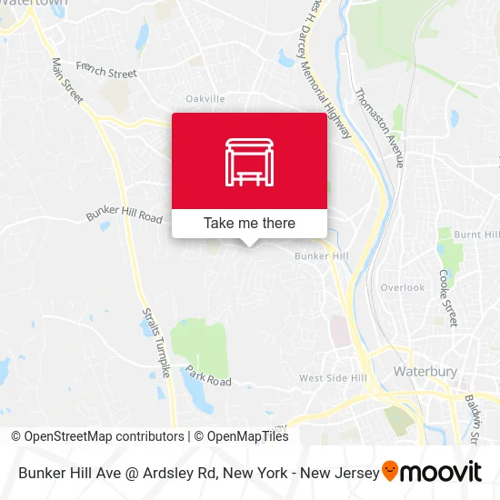 Bunker Hill Ave @ Ardsley Rd map