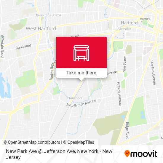 New Park Ave @ Jefferson Ave map