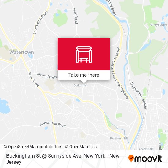 Buckingham St @ Sunnyside Ave map