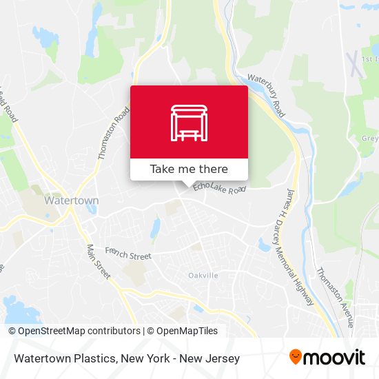 Mapa de Watertown Plastics