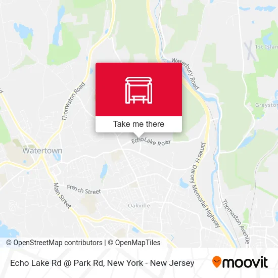 Echo Lake Rd @ Park Rd map