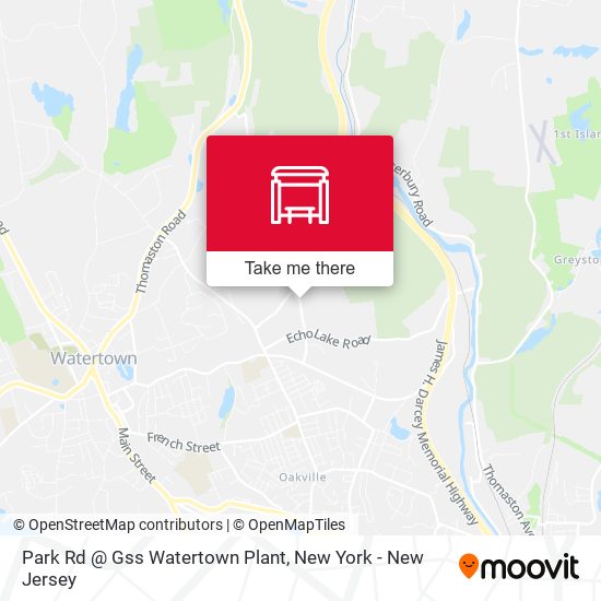 Park Rd @ Gss Watertown Plant map