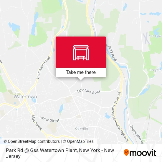 Park Rd @ Gss Watertown Plant map