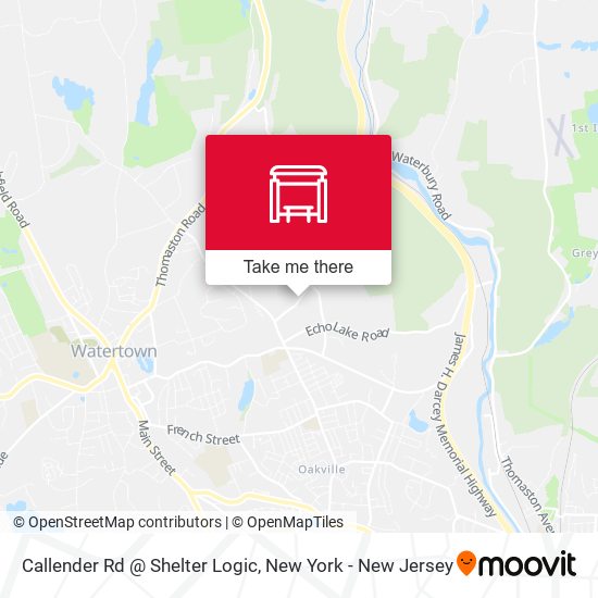 Callender Rd @ Shelter Logic map