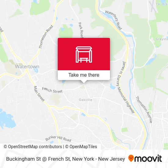 Buckingham St @ French St map