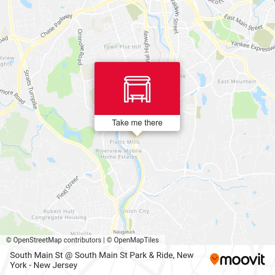 South Main St @ South Main St Park & Ride map
