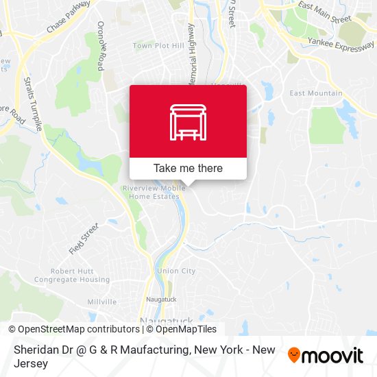Mapa de Sheridan Dr @ G & R Maufacturing