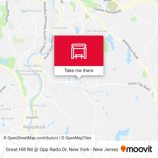 Great Hill Rd @ Opp Rado Dr map