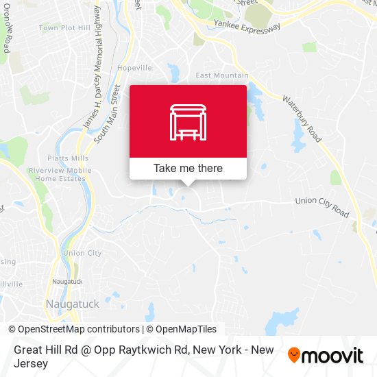 Mapa de Great Hill Rd @ Opp Raytkwich Rd