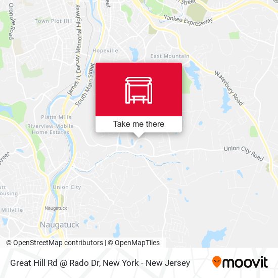 Mapa de Great Hill Rd @ Rado Dr