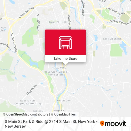 S Main St Park & Ride @ 2714 S Main St map