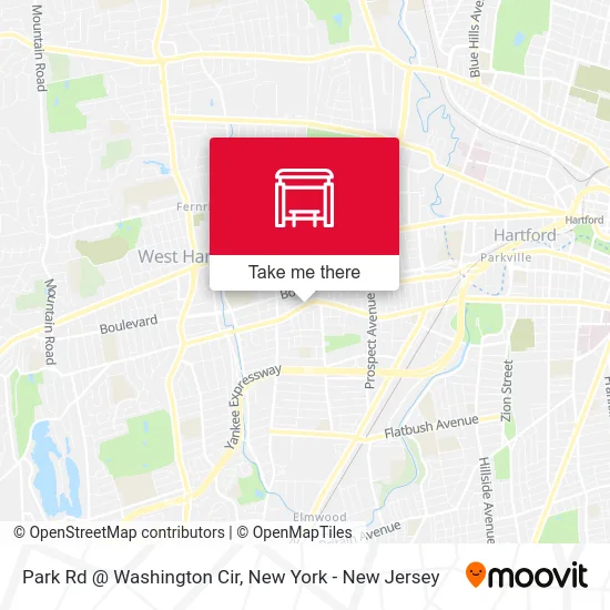 Park Rd @ Washington Cir map