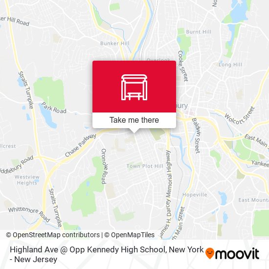 Mapa de Highland Ave @ Opp Kennedy High School