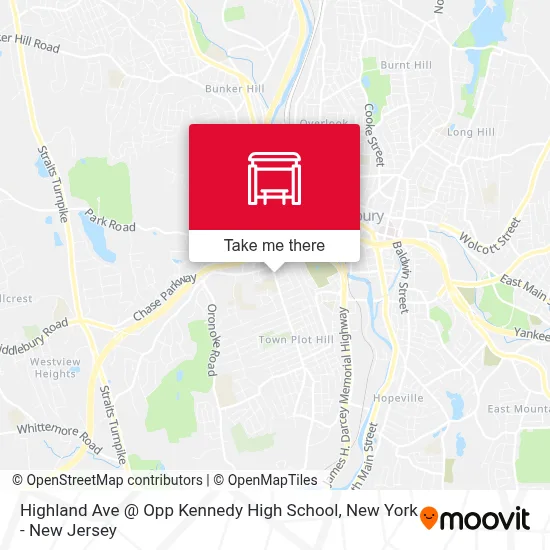 Highland Ave @ Opp Kennedy High School map