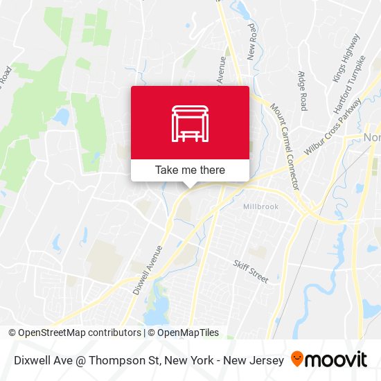 Mapa de Dixwell Ave @ Thompson St