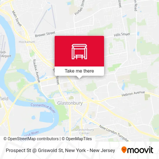 Prospect St @ Griswold St map