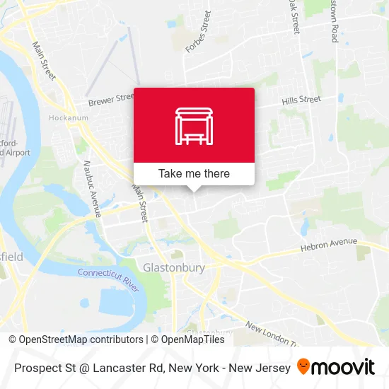 Prospect St @ Lancaster Rd map