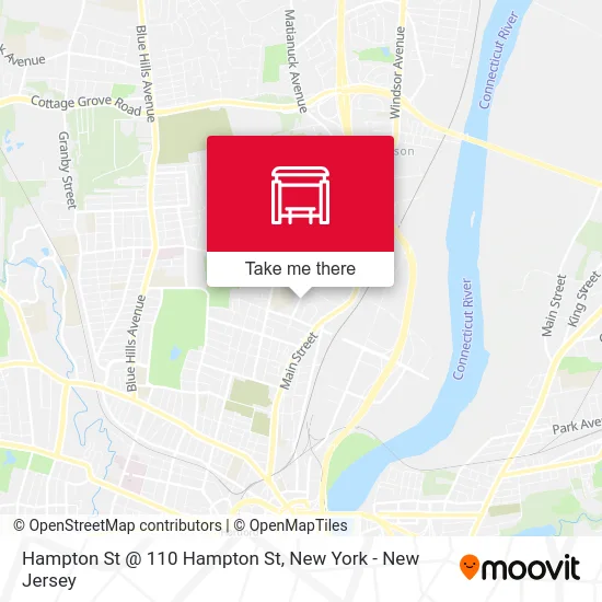 Hampton St @ 110 Hampton St map