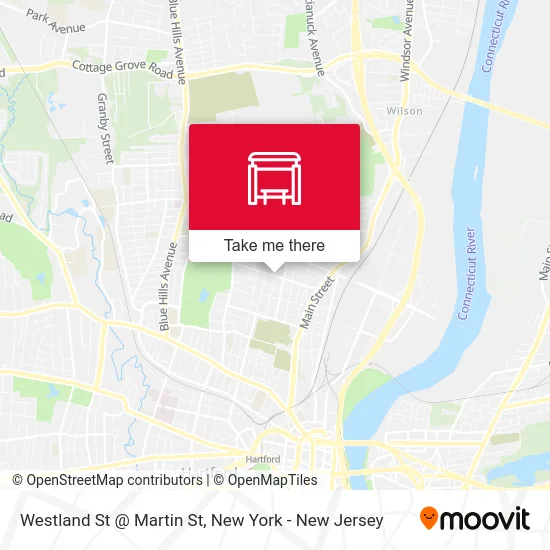 Westland St @ Martin St map