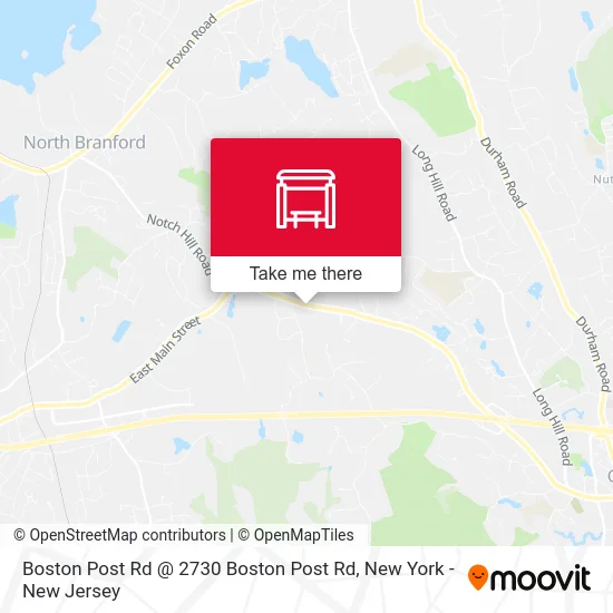 Boston Post Rd @ 2730 Boston Post Rd map