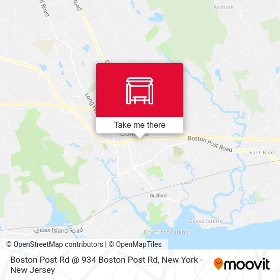 Boston Post Rd @ 934 Boston Post Rd map