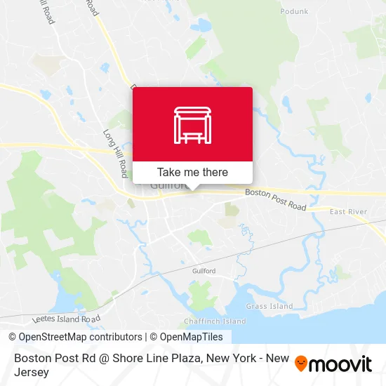 Boston Post Rd @ Shore Line Plaza map
