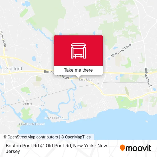 Boston Post Rd @ Old Post Rd map