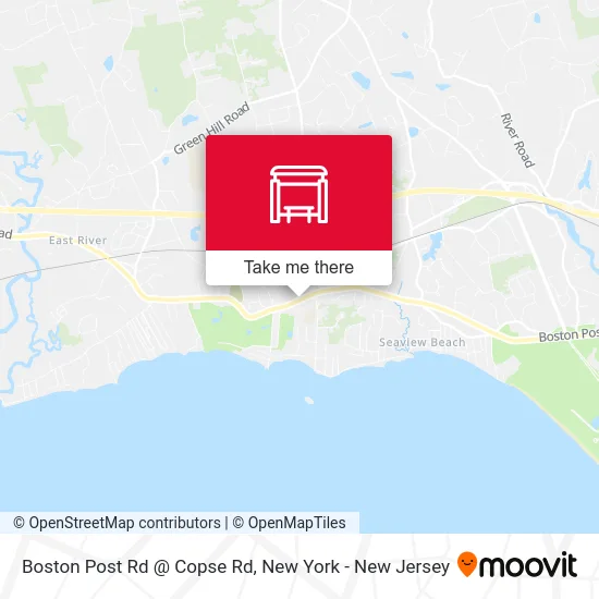 Boston Post Rd @ Copse Rd map