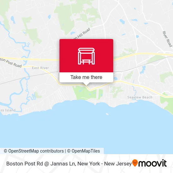 Boston Post Rd @ Jannas Ln map