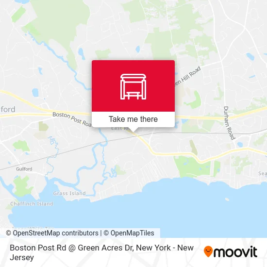 Boston Post Rd @ Green Acres Dr map