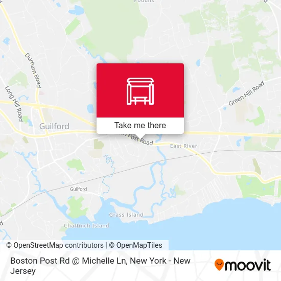 Boston Post Rd @ Michelle Ln map