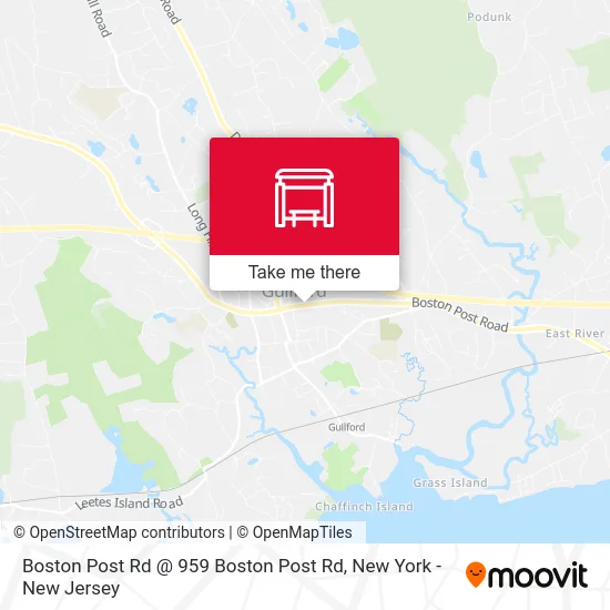 Boston Post Rd @ 959 Boston Post Rd map