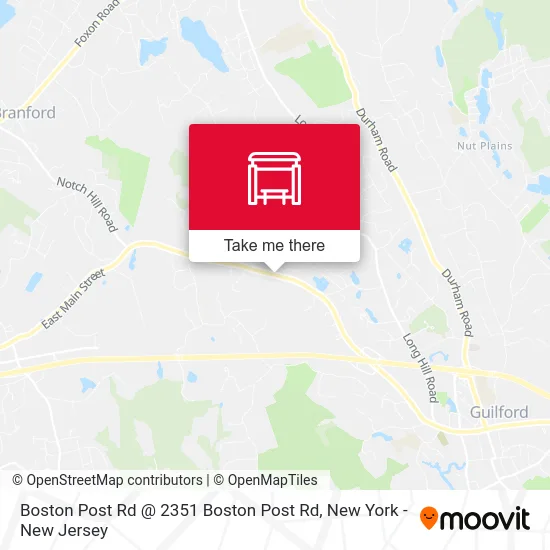 Boston Post Rd @ 2351 Boston Post Rd map