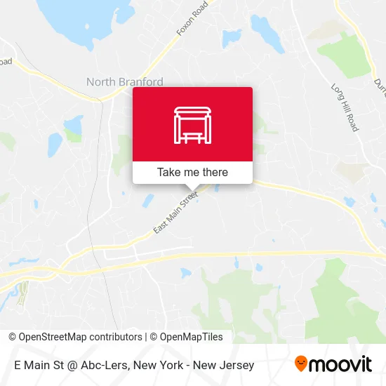 E Main St @ Abc-Lers map