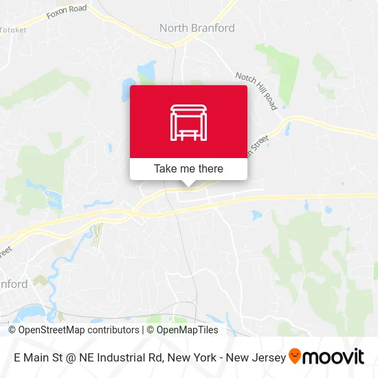 E Main St @ NE Industrial Rd map