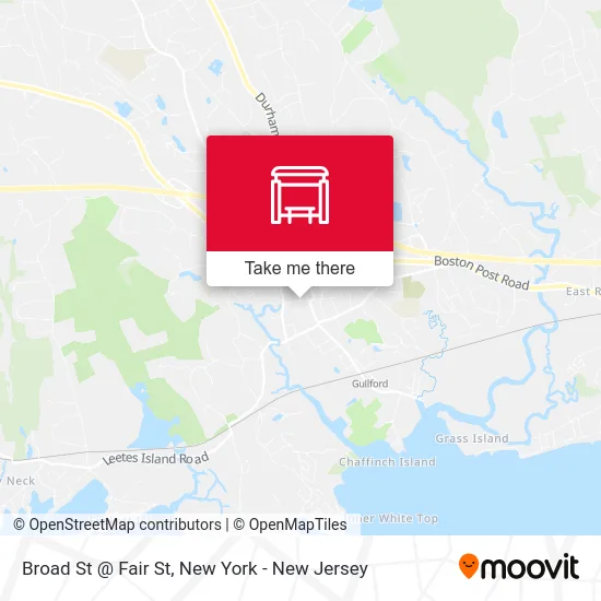 Broad St @ Fair St map