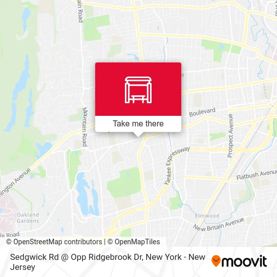 Sedgwick Rd @ Opp Ridgebrook Dr map