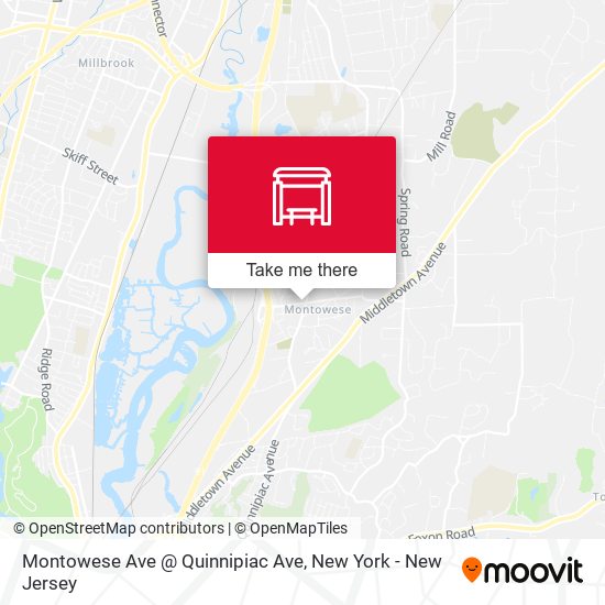 Montowese Ave @ Quinnipiac Ave map