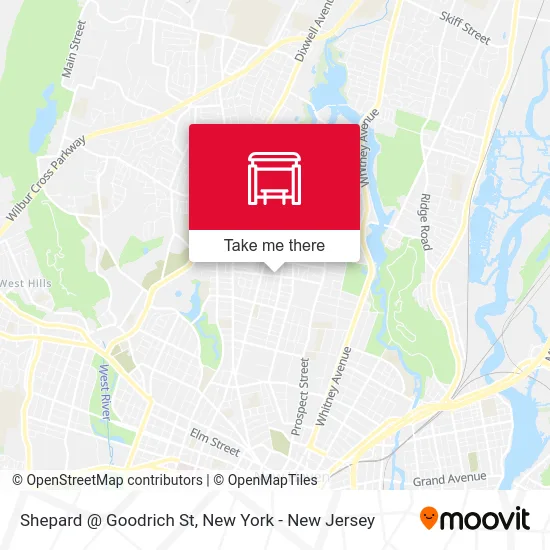 Shepard @ Goodrich St map