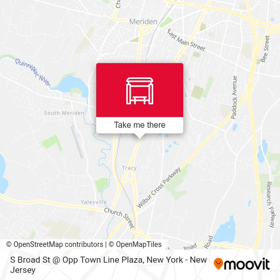 S Broad St @ Opp Town Line Plaza map