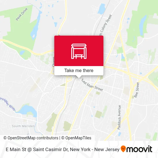 E Main St @ Saint Casimir Dr map